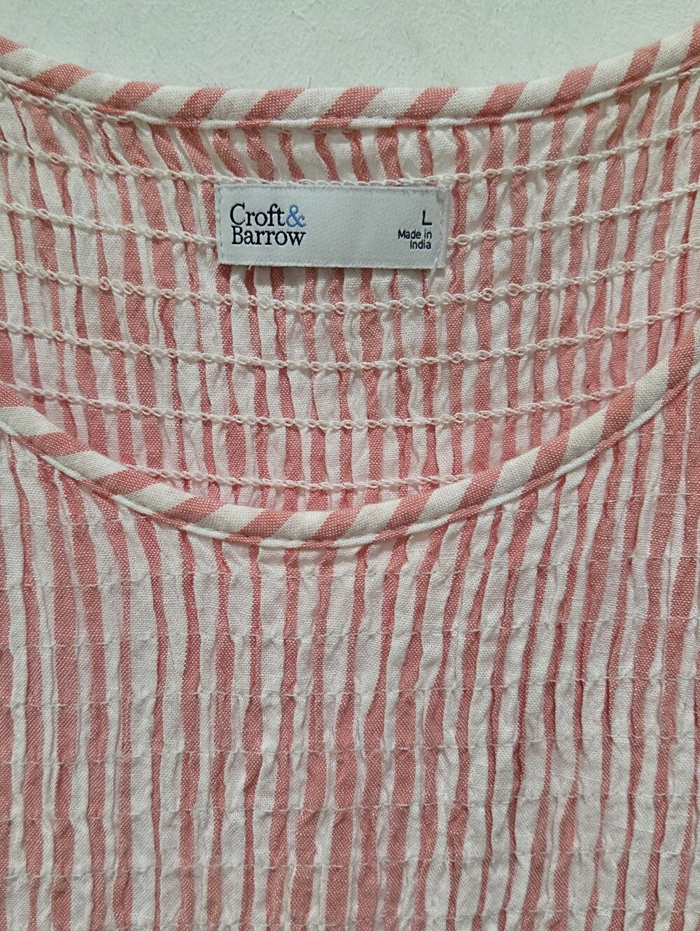 croft & barrow Striped Sleeveless Midi Dress - Picture 4 of 7